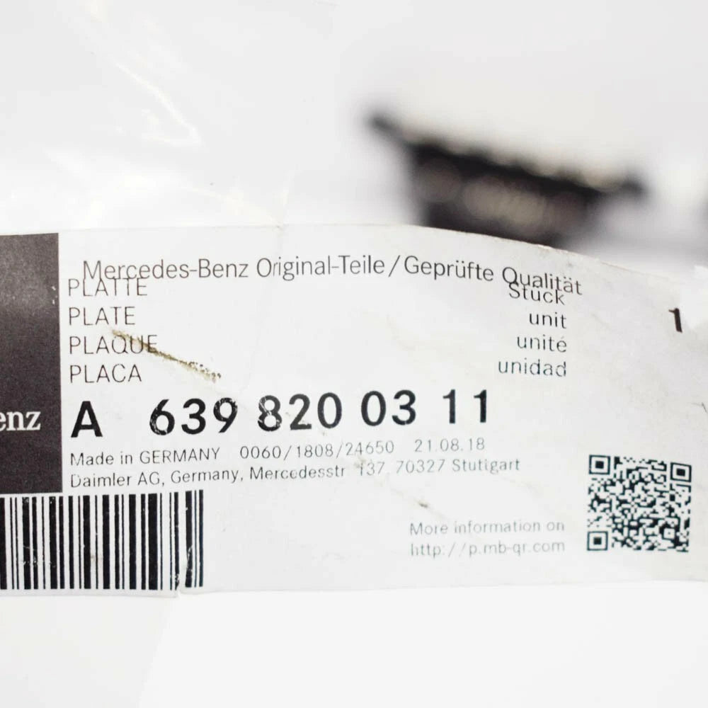 NEW MERCEDES-BENZ VITO W639 SLIDING DOOR CONTACT PLATE A6398200311 ORIGINAL