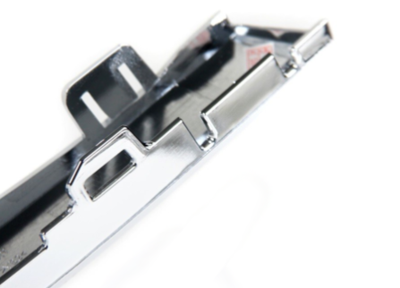 NEW VOLKSWAGEN T-ROC REAR BUMPER RIGHT CHROME CORNER TRIM 2GA807834A2ZZ ORIGINAL