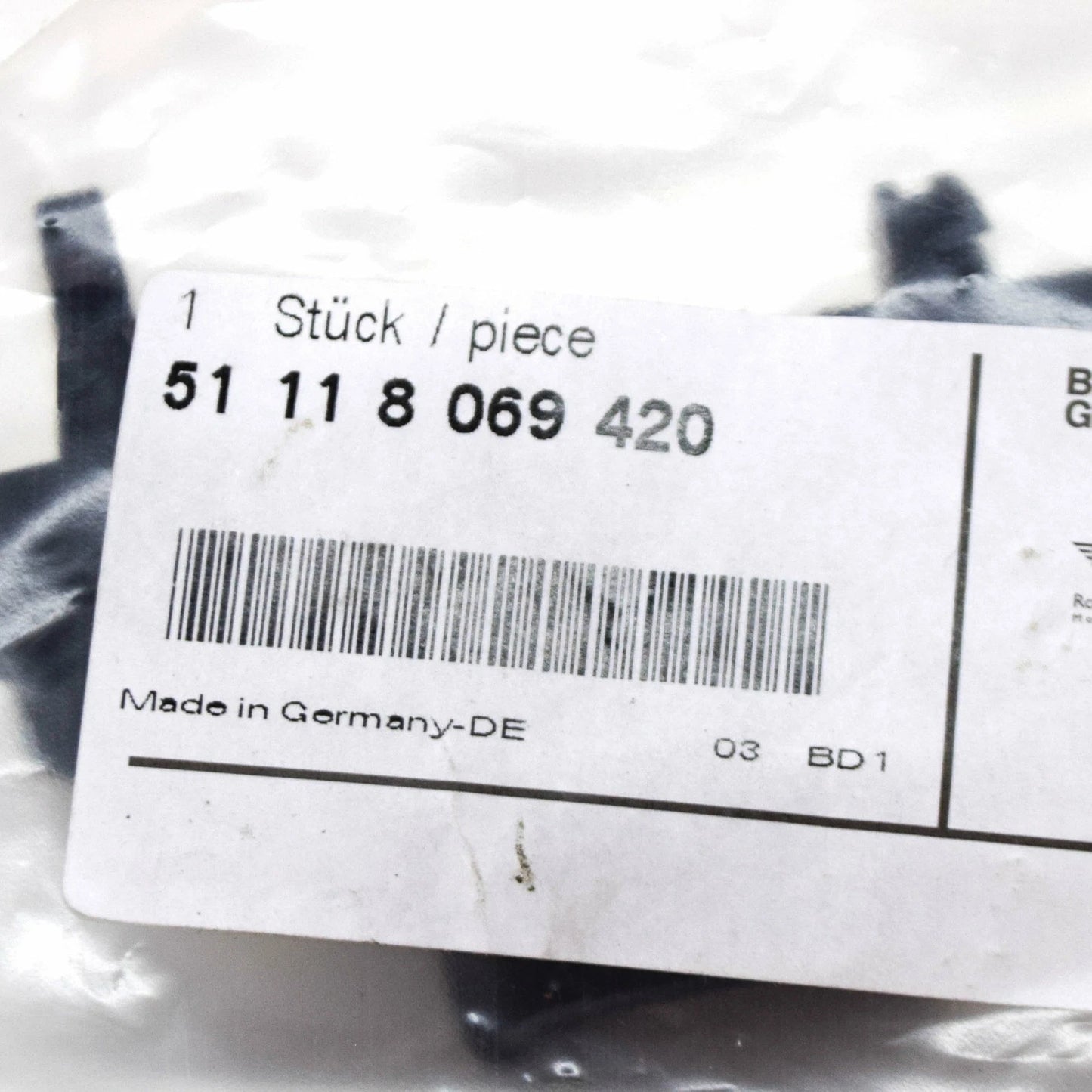 NEW BMW 4 COUPE M G82 FRONT RIGHT LOWER BUMPER BRACKET 51118069420 ORIGINAL