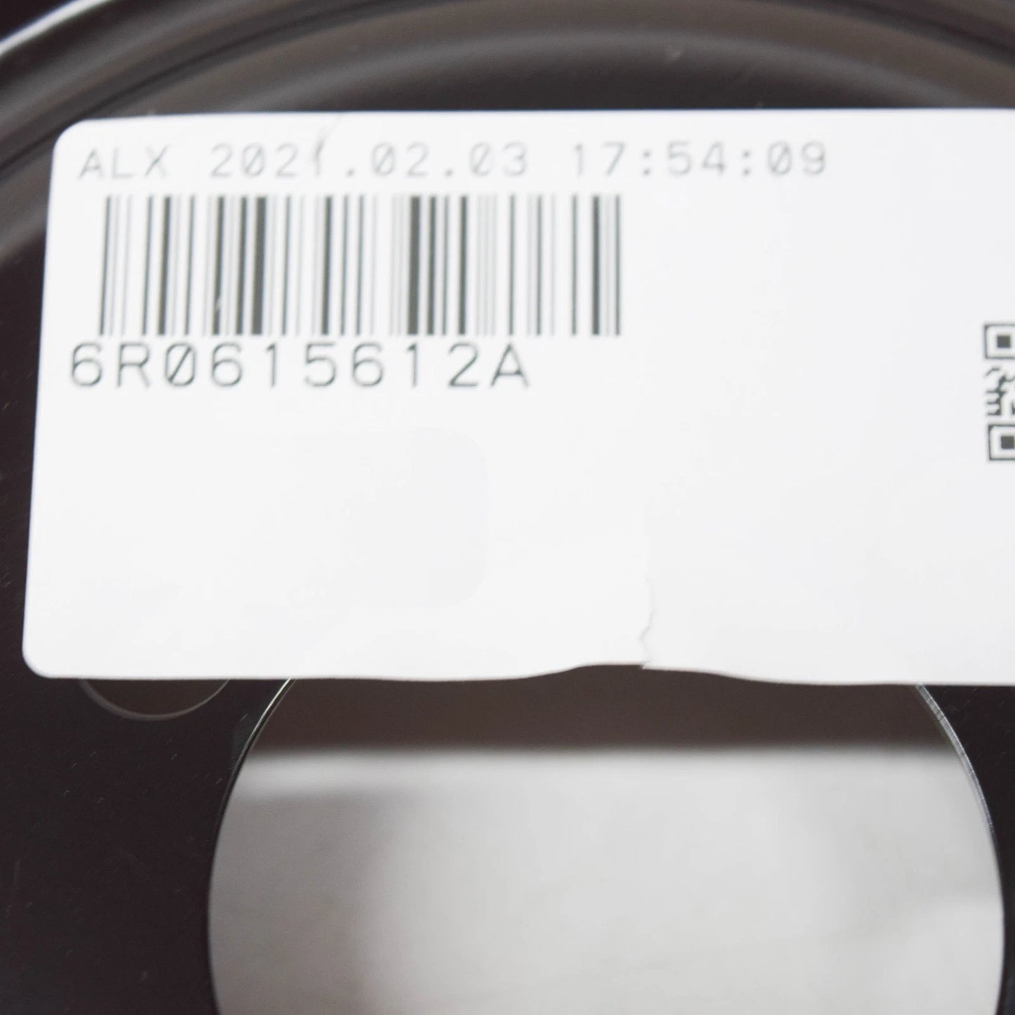 NEW AUDI A1 8X REAR RIGHT BRAKE DISC SPLASH PLATE 6R0615612A ORIGINAL