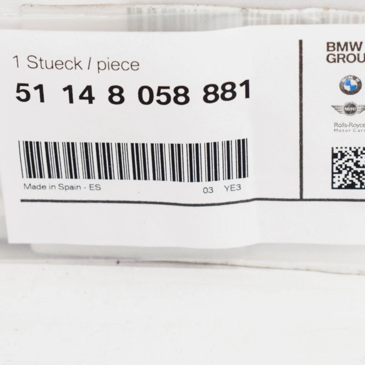 NEW BMW E84 E89 F01N F02N M PERFORMANCE BADGE LOGO SIGN 8058881 51148058881