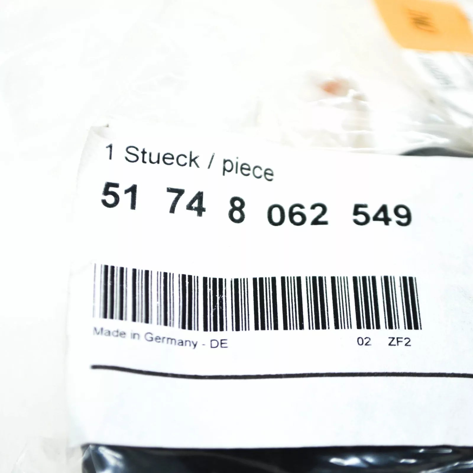 NEW BMW M2 COUPE F87 INTAKE MUFFLER BOTTOM SUPPORT LEFT 51748062549 ORIGINAL