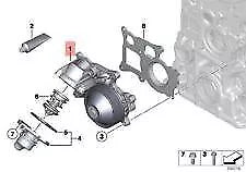 NEW BMW E70N E71 F01N F02N F06 F06N F07 X5 WATER PUMP 8516205 11518516205