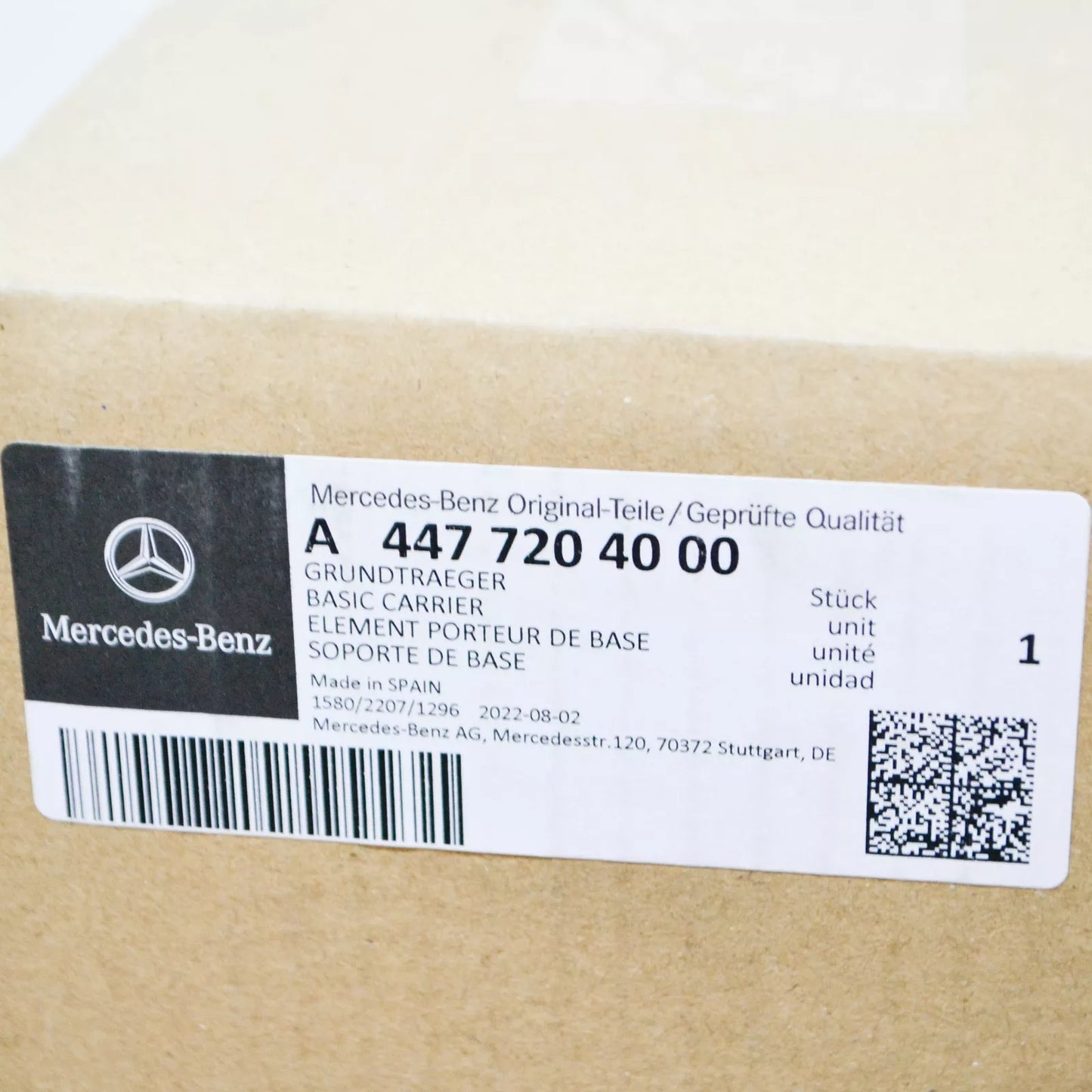 NEW MB VITO W447 FRONT RIGHT WINDOW REGULATOR BASIC CARRIER A4477204000