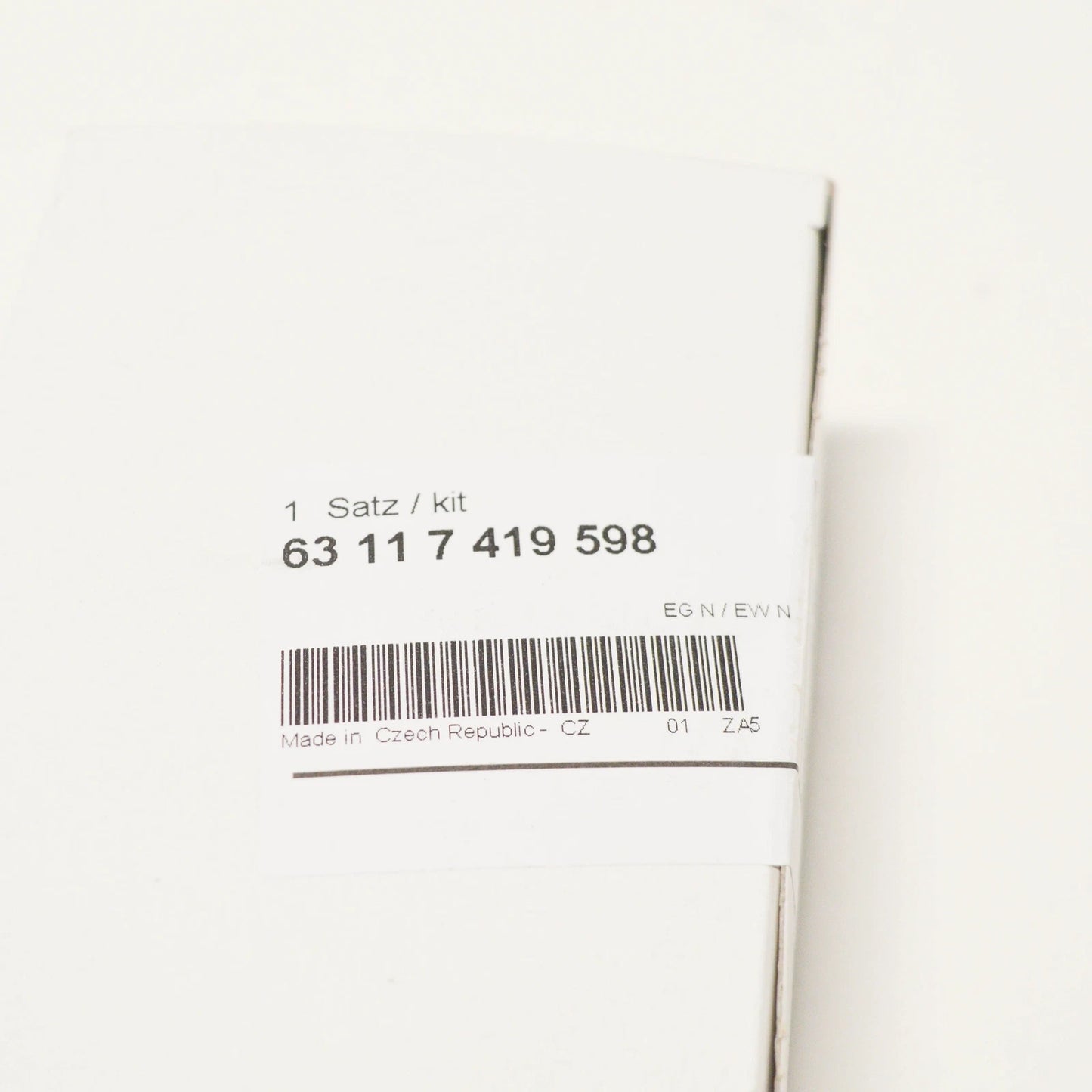 NEW BMW 3 F30 HEADLIGHT HOLDER REPAIR KIT 63117419598 2013 ORIGINAL