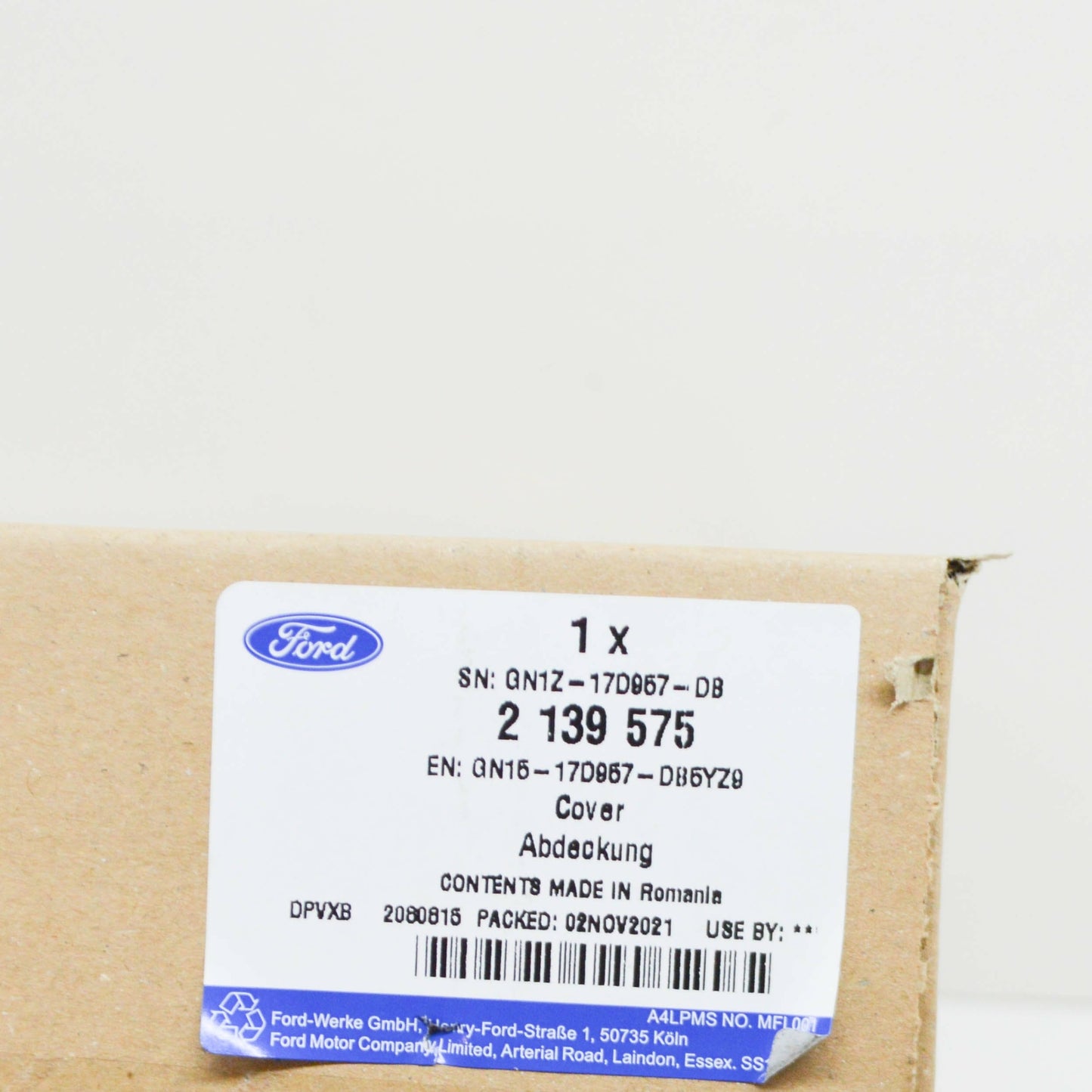 new ford ecosport mk2 front bumper right side cover 2139575 original