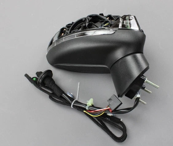 NEW AUDI A1 8X FRONT RIGHT WING MIRROR HOUSING RHD 8X2857410R9B9 2 ORIGINAL