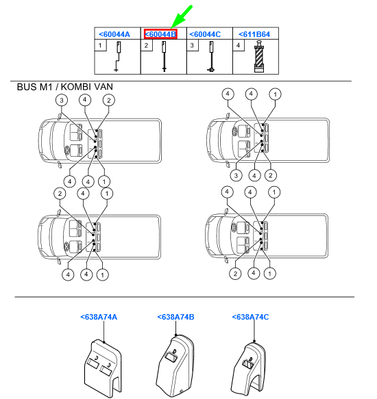 new ford transit mk3 rear seat buckle 4059705 yc1a-v60044-fajajl original