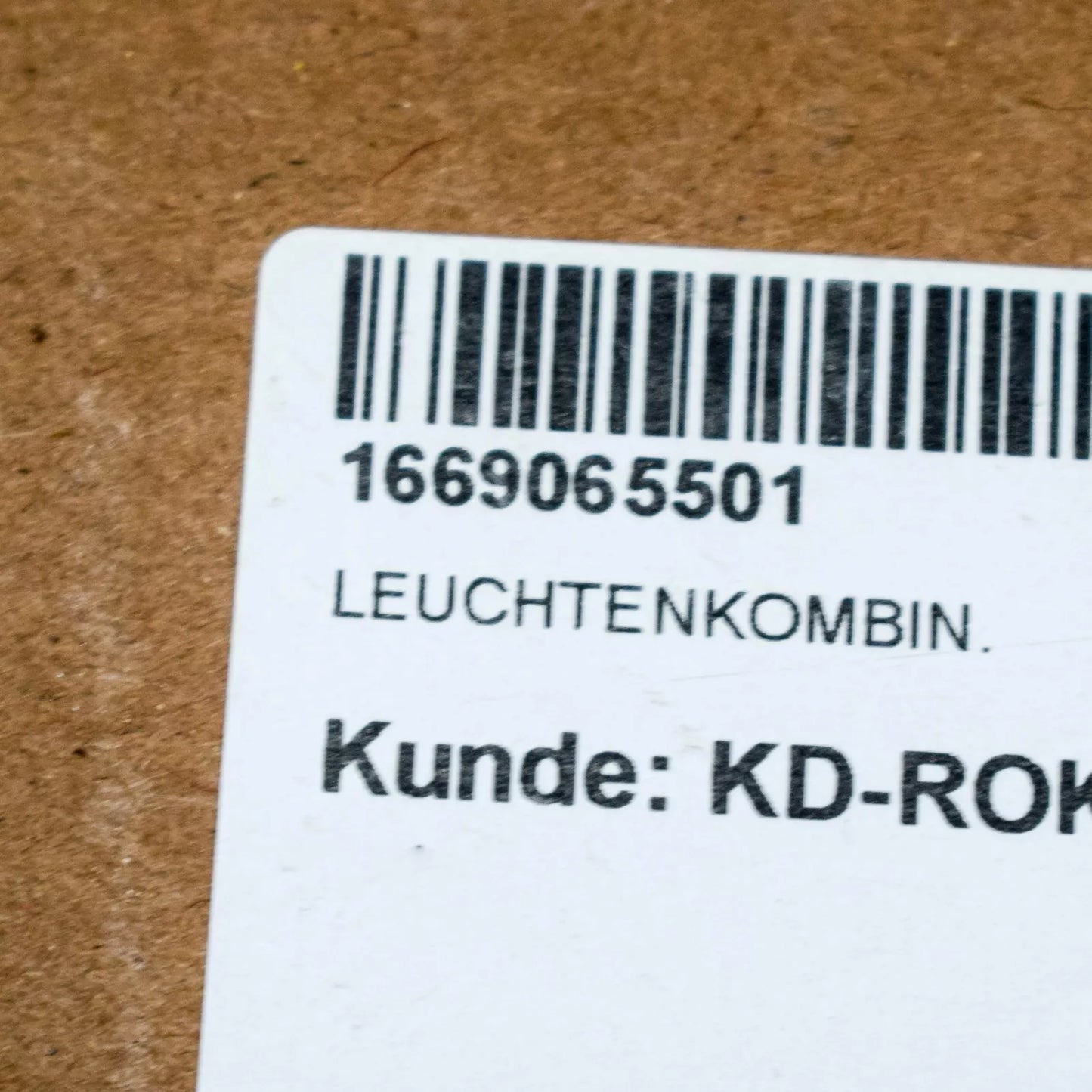 NEW MERCEDES-BENZ GLE W166 REAR LEFT TAILLIGHT A1669065501 2017 ORIGINAL