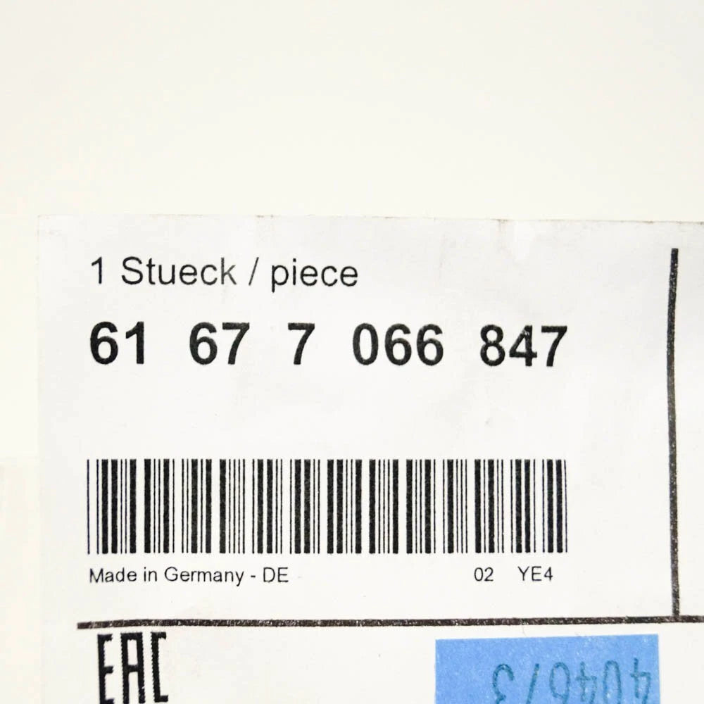 NEW BMW 3 TOURING E46 LEFT HEADLAMP WASHER NOZZLE COVER 61677066847 ORIGINAL