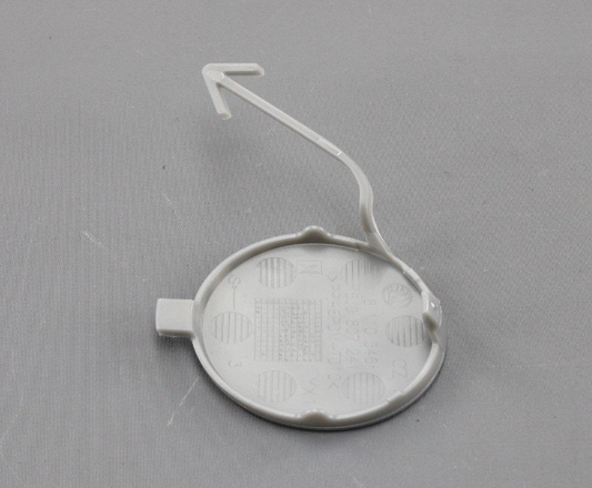 new skoda fabia mk2 54 front bumper towing eye cover cap 5j0807241 original