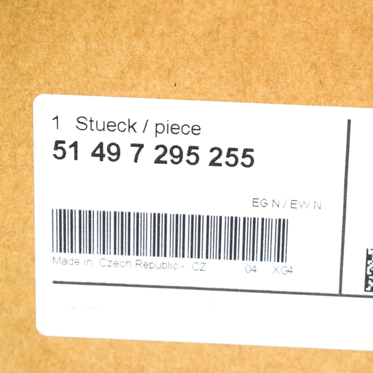 NEW BMW 4 CONVERTIBLE F33 REAR LEFT TAIL LIGHT COVER 51497295255 7295255