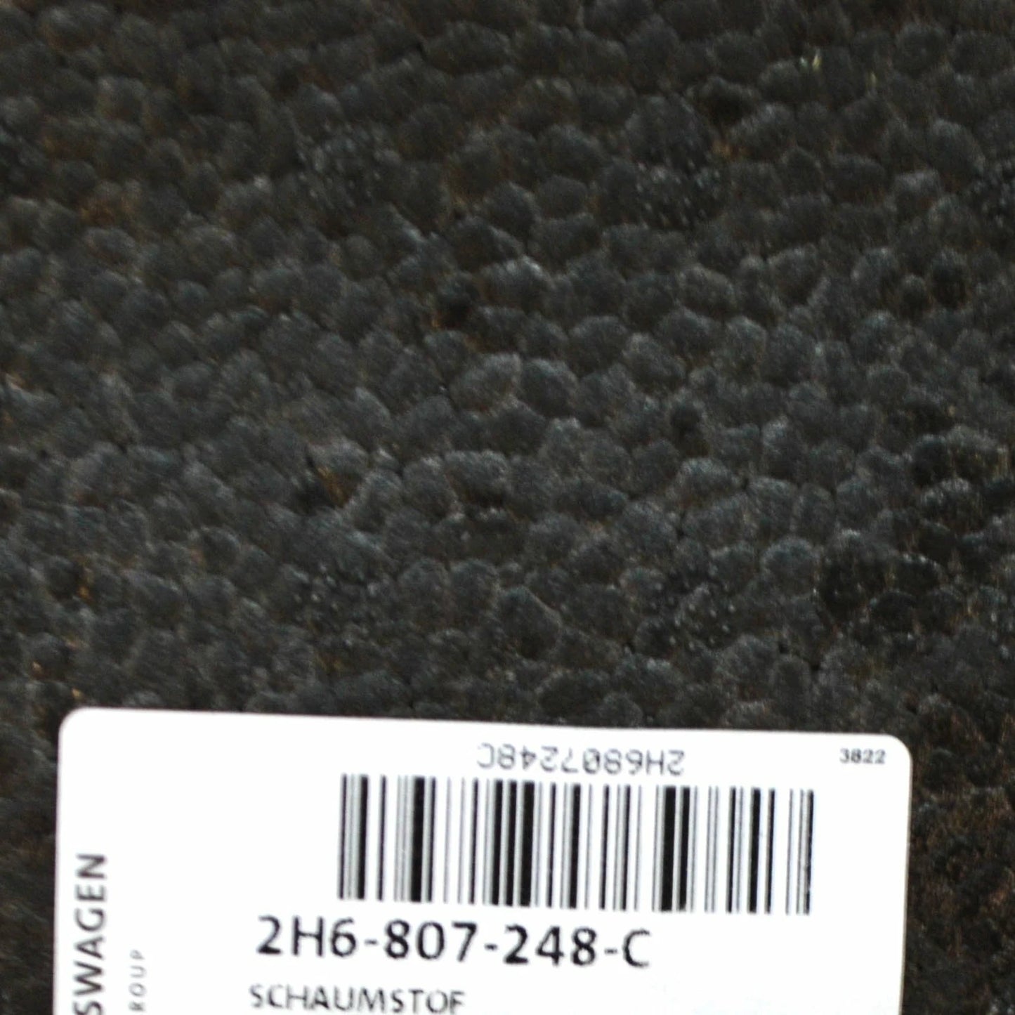 NEW VOLKSWAGEN AMAROK FRONT BUMPER IMPACT REINFORCEMENT FOAM 2H6807248C ORIGINAL