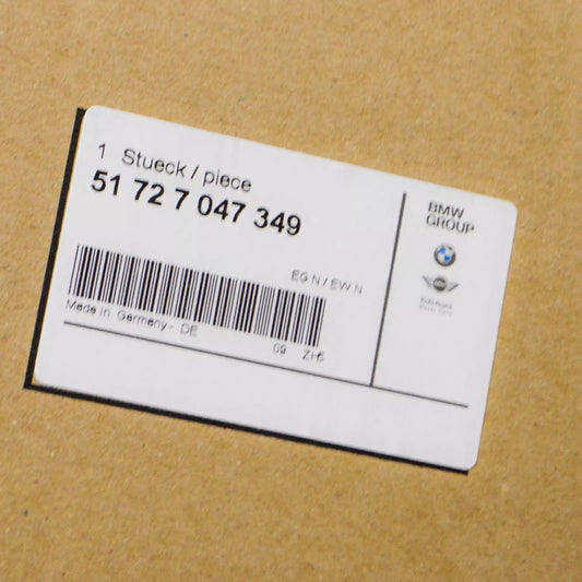 NEW BMW 3 COMPACT E46 REAR SIDE WINDOW SEAL 51727047349 7047349 ORIGINAL