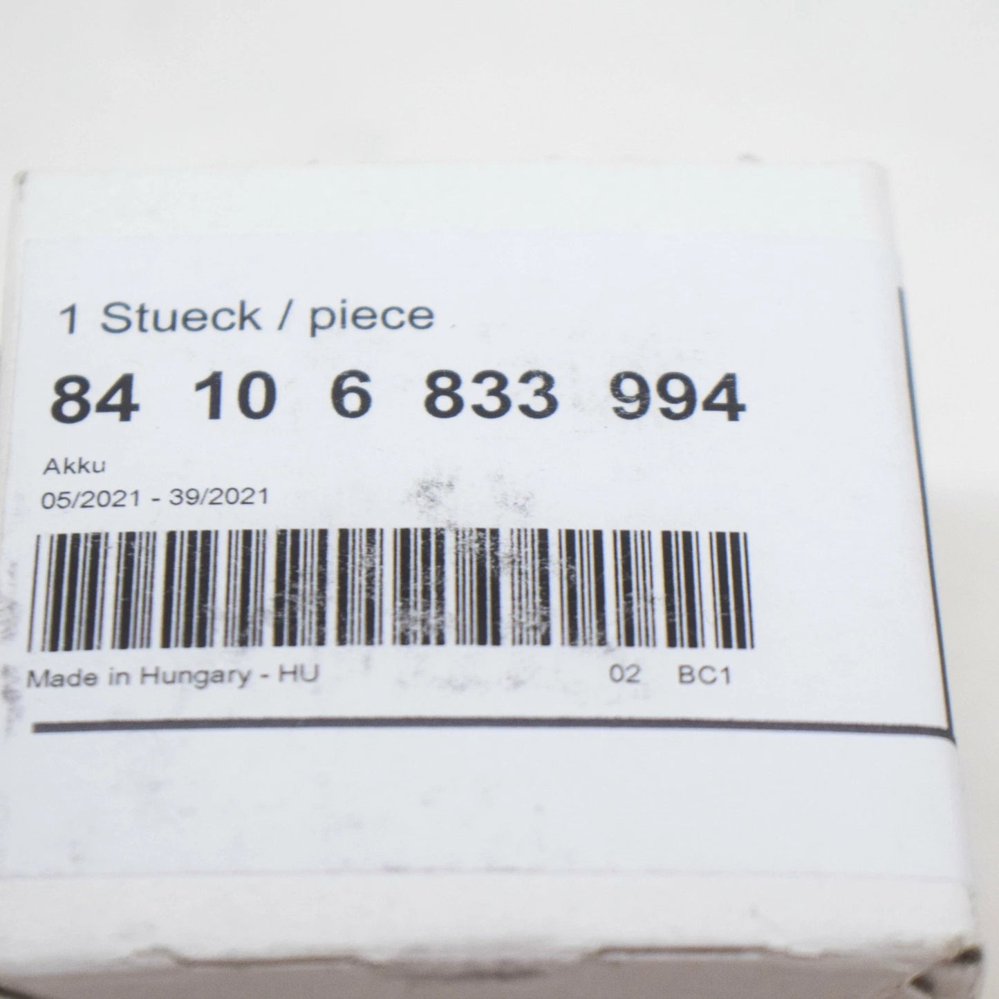 NEW BMW 1 F40 TELEMATIC CONTROL MODULE FOR ROOF BATTERY ATM2 84106833994