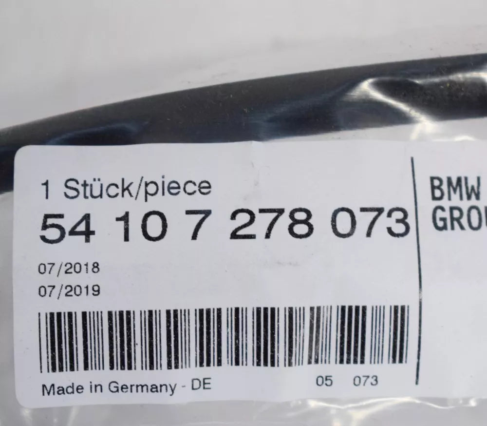 NEW BMW 6 F13 FRONT SUNROOF SEAL 54107278073 ORIGINAL