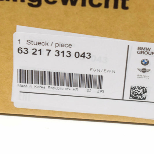 NEW BMW 3 F30 REAR LEFT TAILLIGHT BULB HOLDER 63217313043 7313043 ORIGINAL