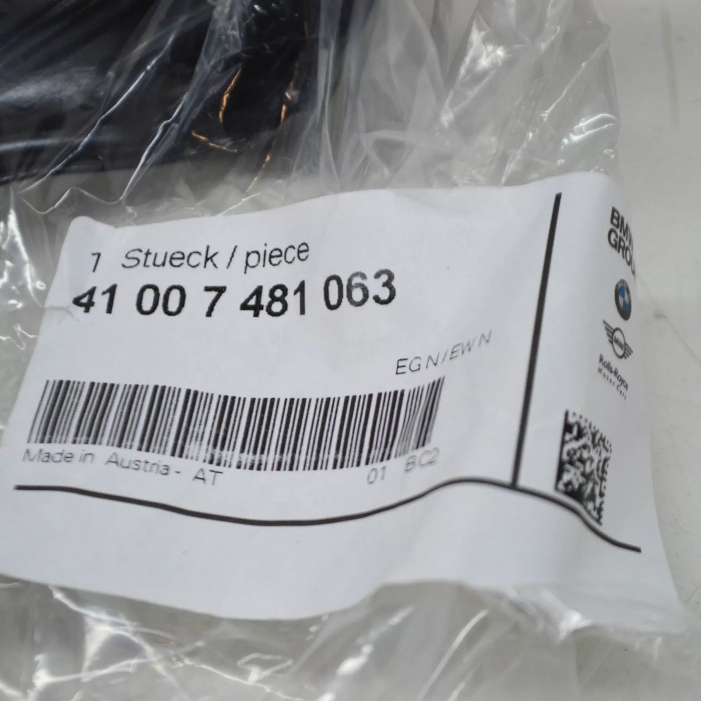 NEW BMW 6 GRAN TURISMO G32 FRONT LEFT FENDER WING HOLDER 41007481063 ORIGINAL