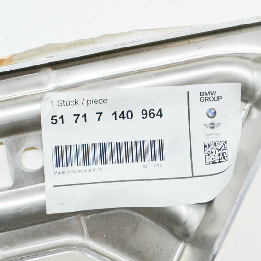 NEW BMW 5 E60 FRONT RIGHT WHEEL HOUSING COVERING BRACKET 51717140964 ORIGINAL