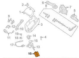 NEW BMW 3 E46 IGNITION SWITCH 61326901961 ORIGINAL
