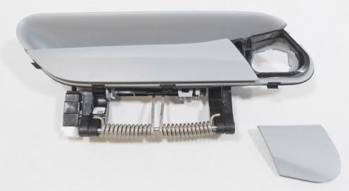 new vw id.4 e21 front right door exterior handle rhd 11c837206asgru original