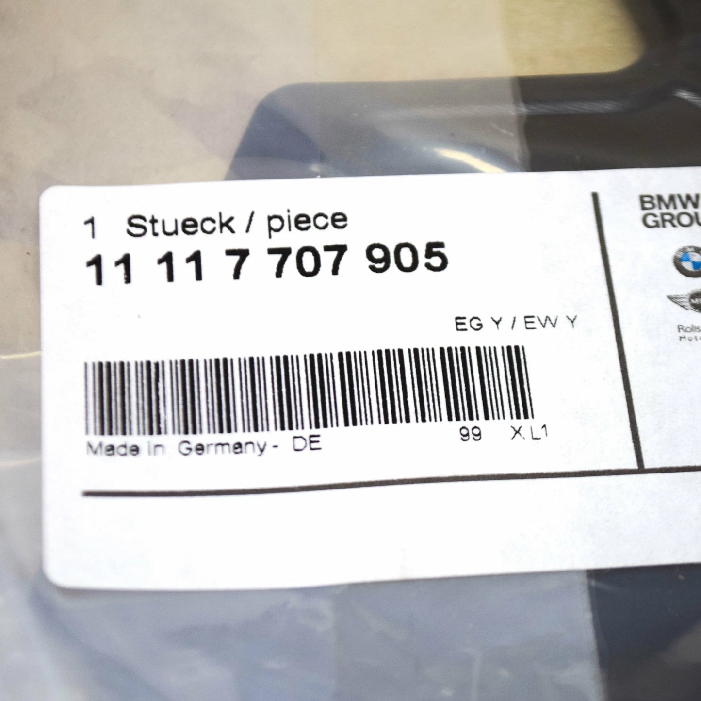 NEW BMW F-MODELS K7X F 650 GS OIL PAN GASKET 11117707905 ORIGINAL