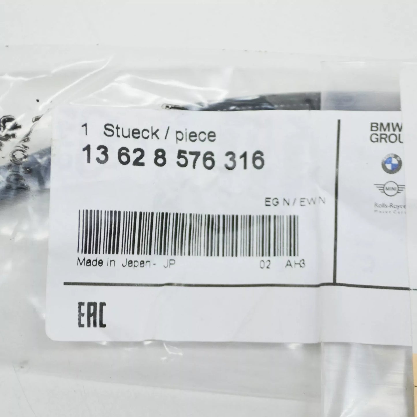 NEW BMW 7 G11 EGR TEMPERATURE SENSOR 13628576316 8576316 ORIGINAL