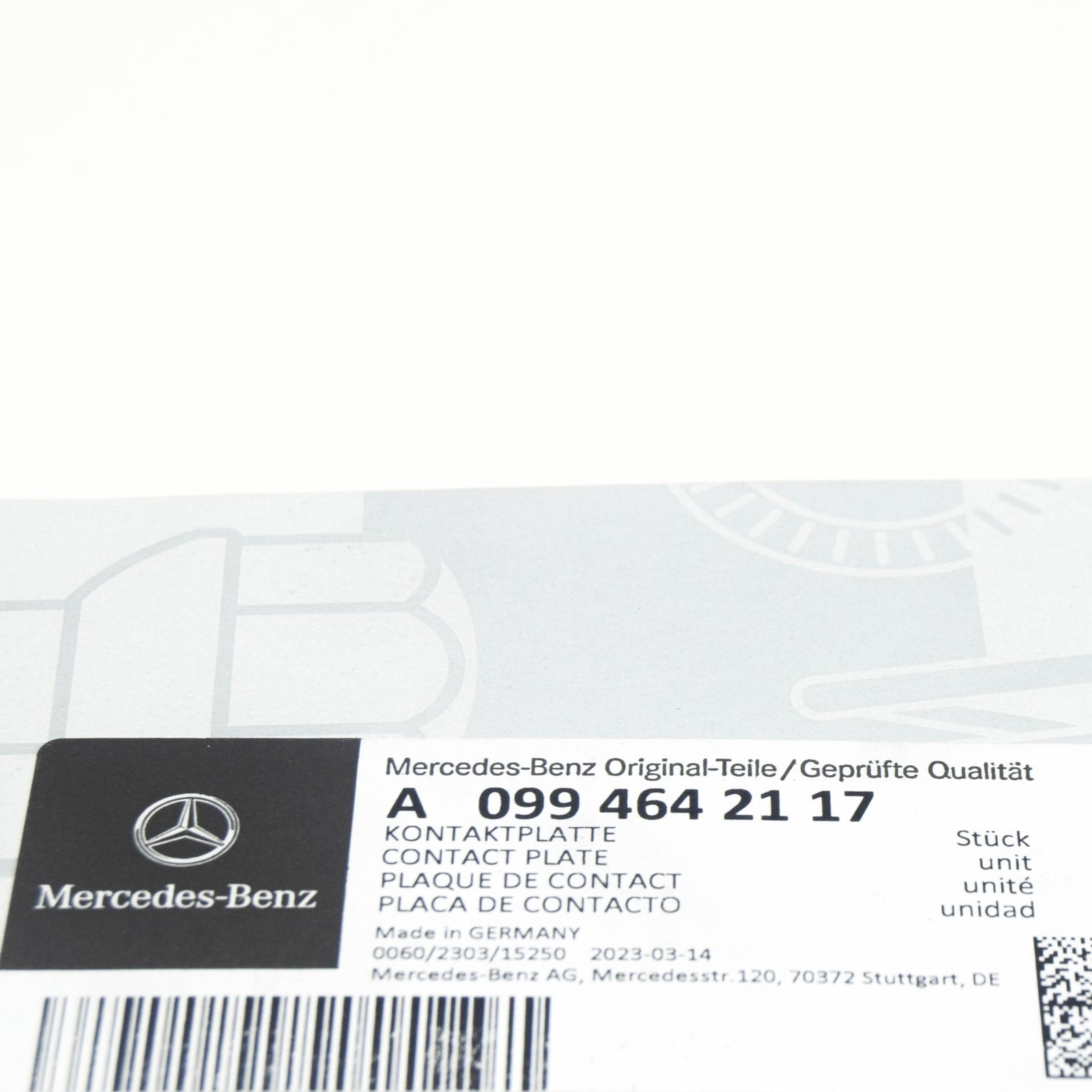 NEW MERCEDE BENZ S W222 STEERING WHEEL CONTACT PLATE A0994642117 ORIGINAL