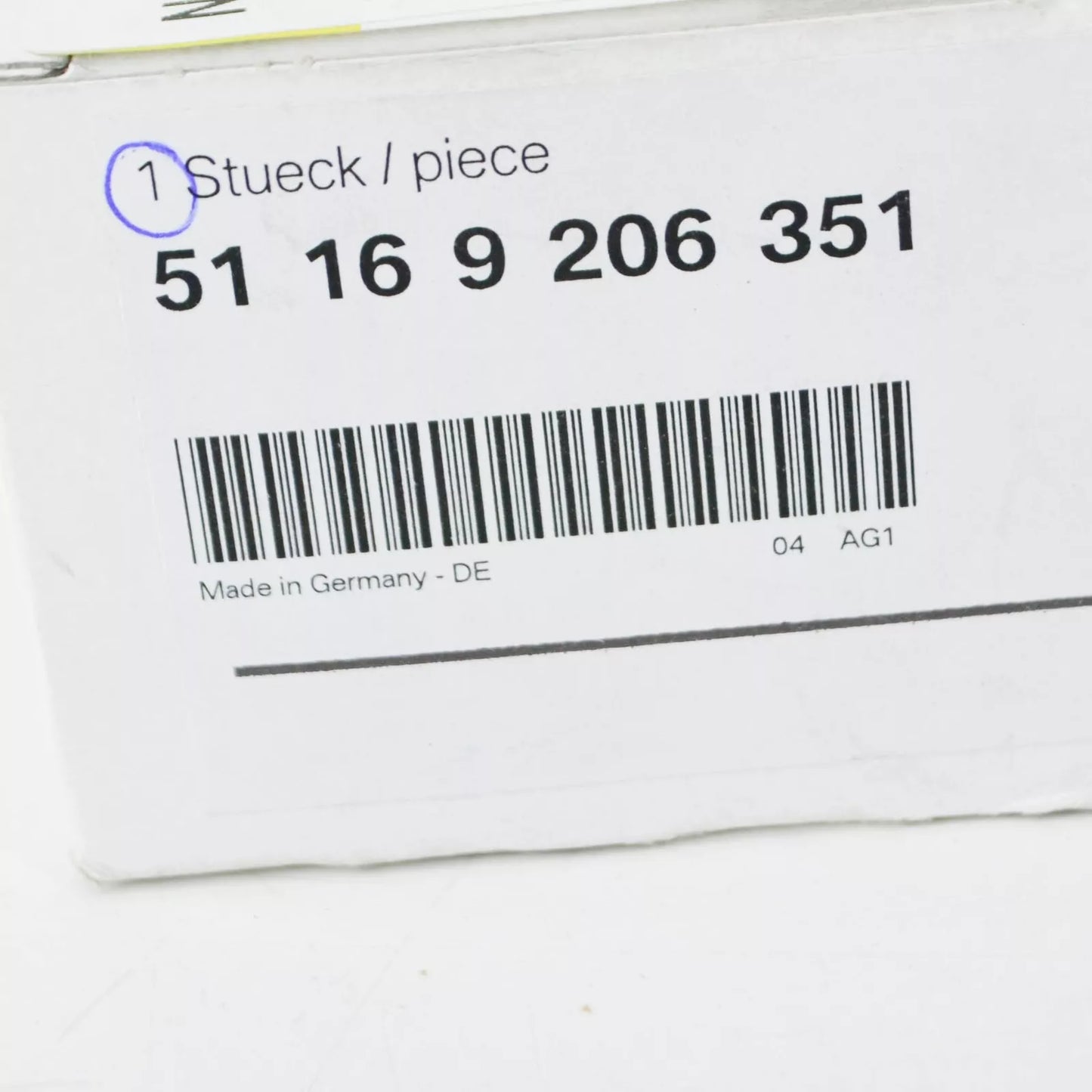 NEW BMW 5 F10 REAR CENTER CONSOLE TRAY 51169206351 9206351 ORIGINAL