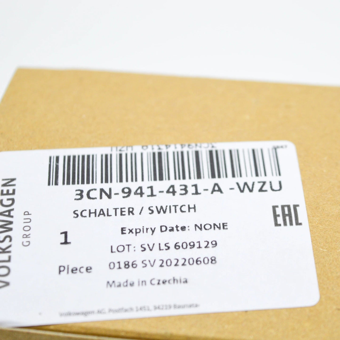 NEW VOLKSWAGEN TIGUAN AD MK2 HEADLIGHT MULTI SWITCH 3CN941431AWZU