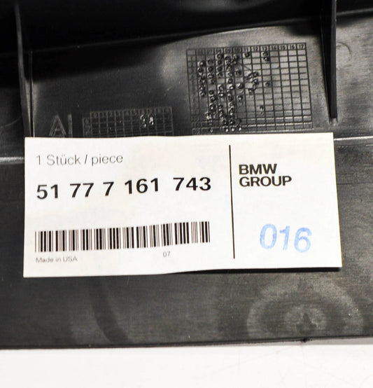 NEW BMW X5 E70 FRONT BUMPER PRESSURE LEFT LIP 51777161743 ORIGINAL