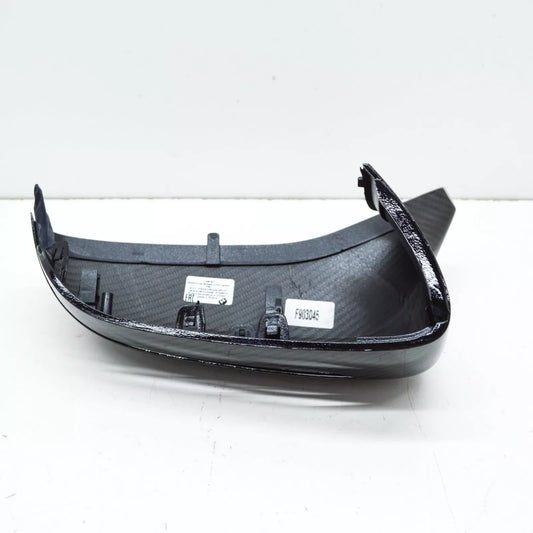 NEW BMW M8 F91 FRONT LEFT MIRROR COVER LHD CARBON FIBER 51162446821 ORIGINAL
