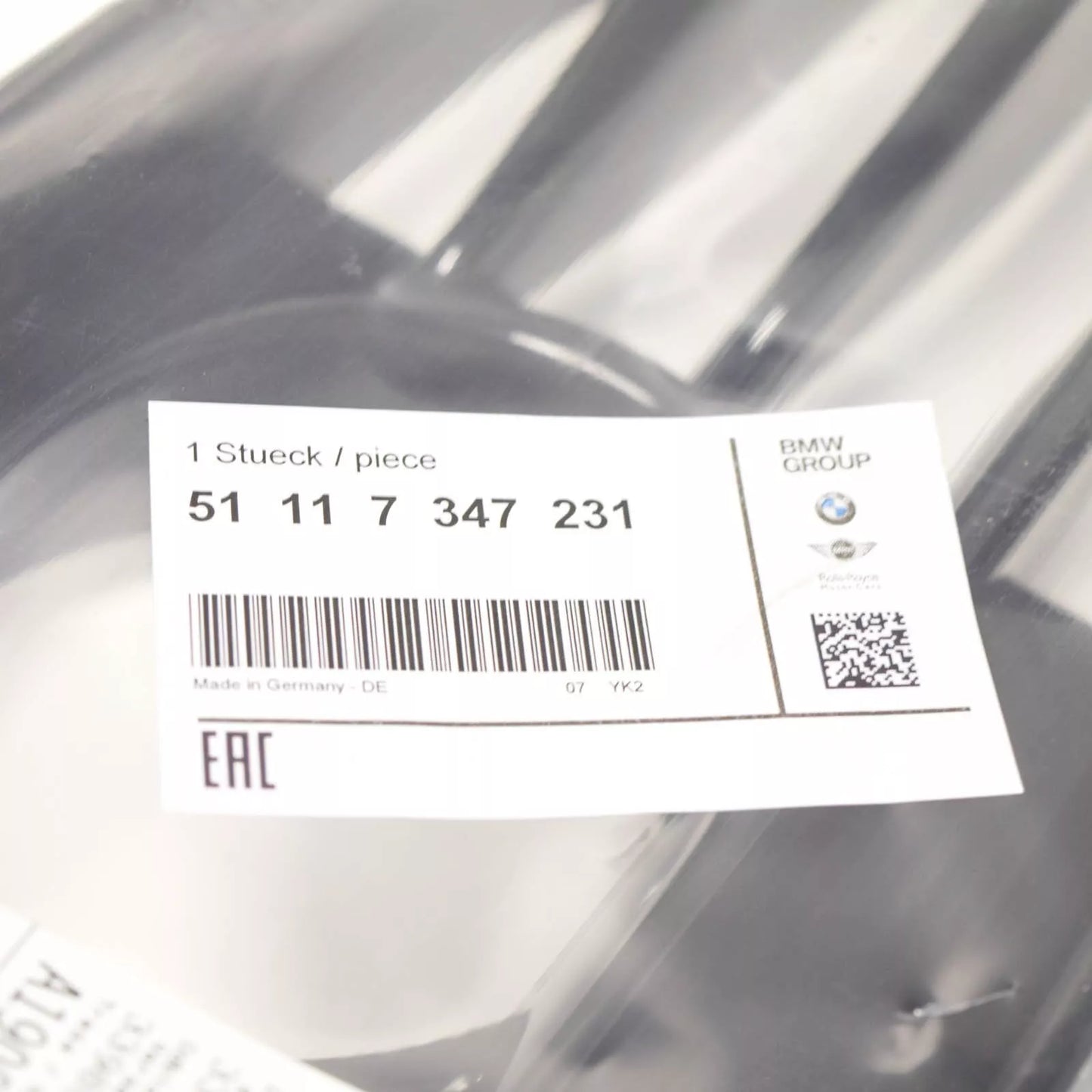 NEW BMW 2 F45 LEFT FOG LIGHT GRILLE 51117347231 SPORT LINE 2015 ORIGINAL