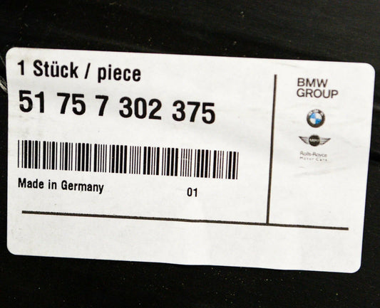 NEW BMW 7 F01 FRONT LEFT WHEEL ARCH LINER FRONT BOTTOM COVER 51757302375