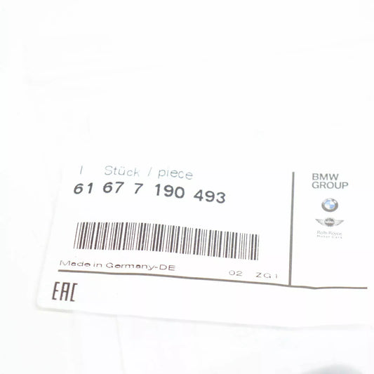 NEW BMW 1 E81 FRONT LEFT HEADLIGHT WASHER COVER 61677190493 ORIGINAL