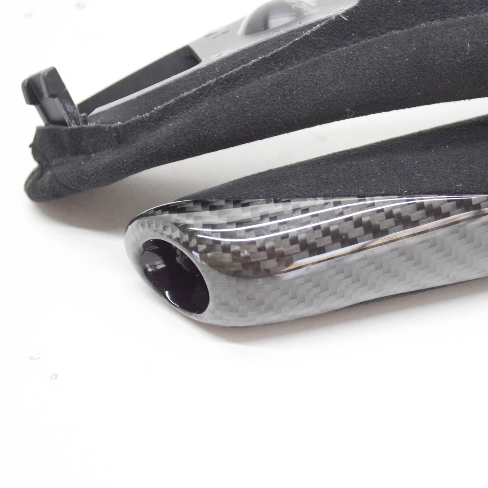 NEW BMW M4 F82 PARKING HANDBRAKE HANDLE CARBON ALCANTARA LHD 34402358363