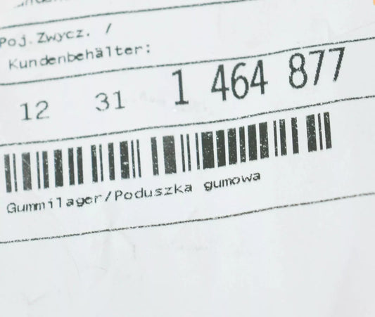 NEW BMW K-MODEL 4-CYL. 4V K 1 ALTERNATOR RUBBER MOUNTING 12311464877 ORIGINAL