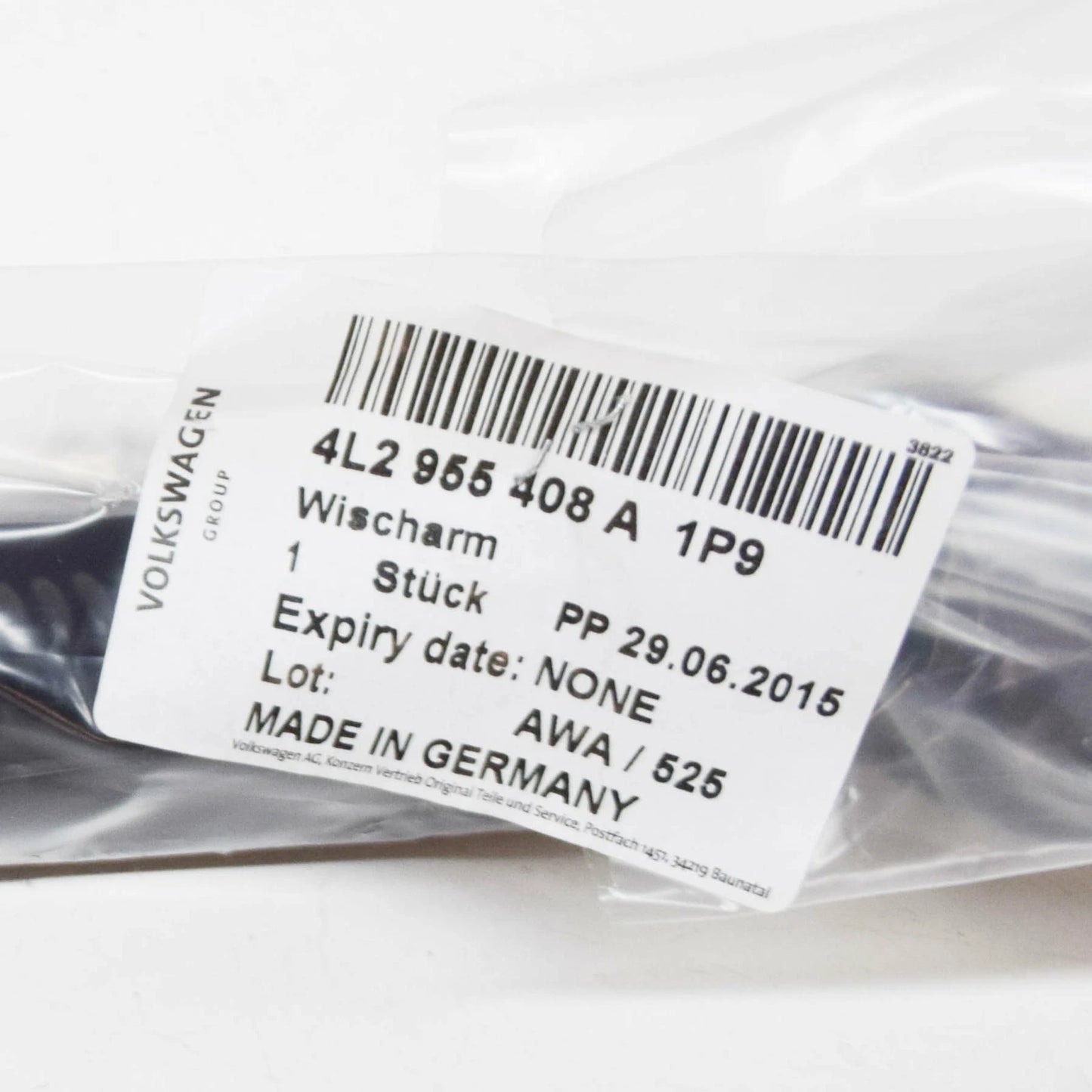 NEW AUDI Q7 4L FRONT WINDOW RIGHT WIPER ARM RHD 4L2955408A1P9