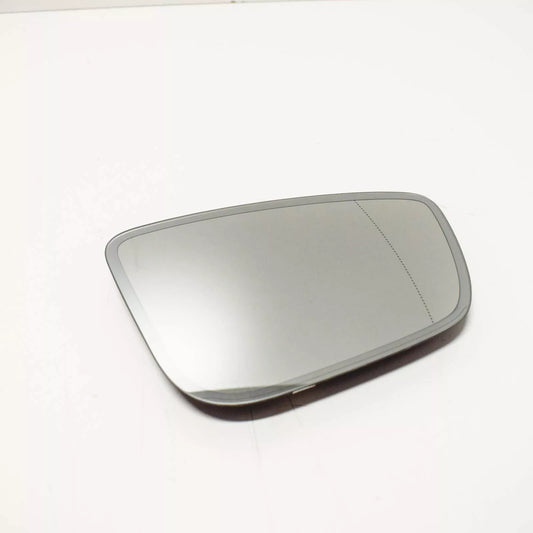 NEW BMW 5 G30 FRONT RIGHT DOOR MIRROR GLASS 51167407158 7407158 ORIGINAL