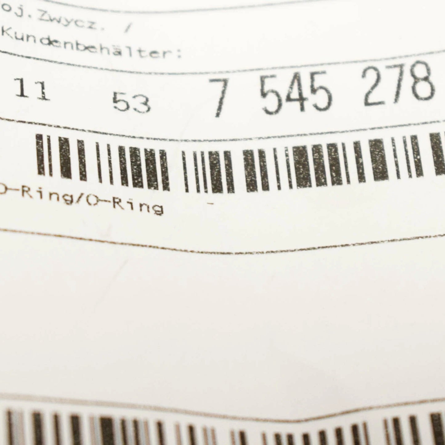 NEW BMW 1 E88 CONVERTIBLE COOLANT PIPE HOSE O RING SEAL 11537545278