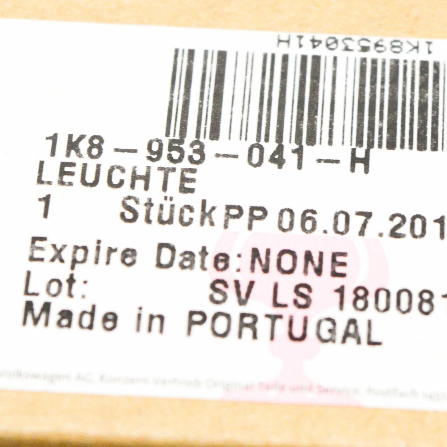 NEW VOLKSWAGEN SCIROCCO LEFT LED TURN SIGNAL 1K8953041H