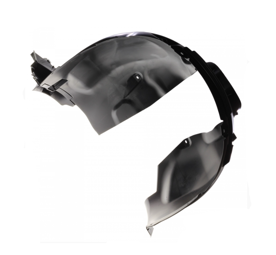 new skoda kamiq front left inner arch liner 658809957d original