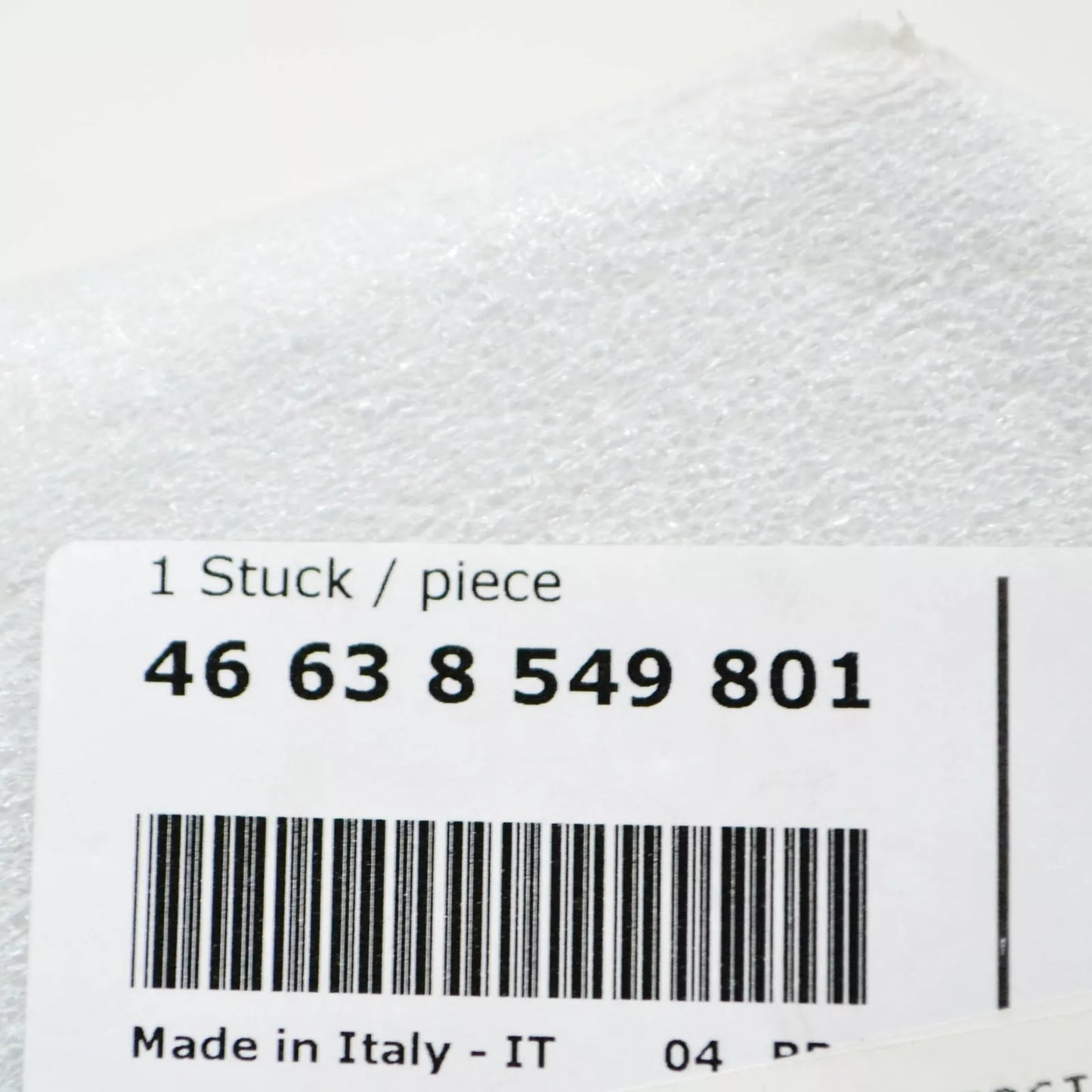 NEW BMW K73 F800 R LEFT INTAKE SNORKEL 46638549801 ORIGINAL