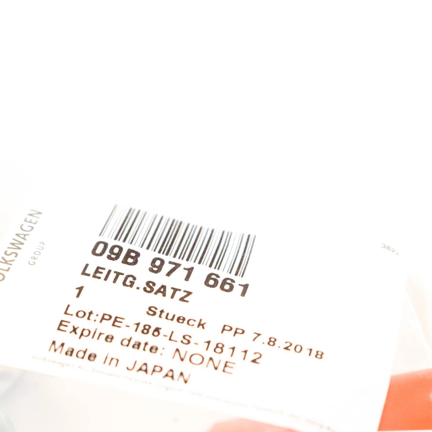 NEW VOLKSWAGEN GOLF MK5 AUTOMATIC TRANSMISSION WIRING HARNESS 09B971661 ORIGINAL