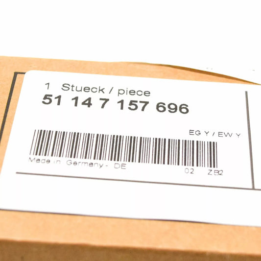 NEW BMW X5 E70 REAR TRUNK BOOT LID CHROME EMBLEM BADGE 51147157696 ORIGINAL