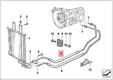 new bmw e36 coupe transmission oil cooler hose pipe inlet 1723991 17221723991