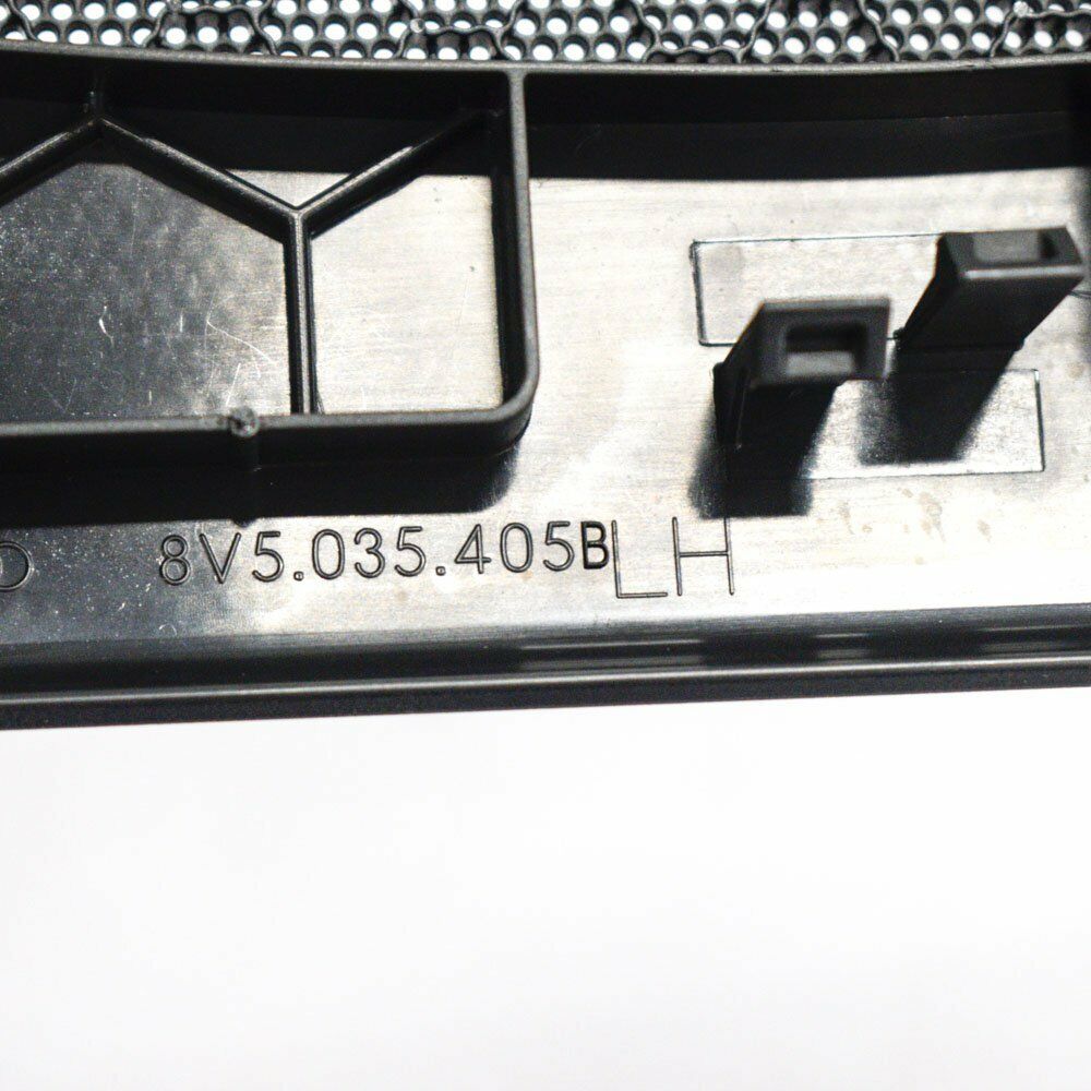 NEW AUDI A3 8V REAR LEFT PARCEL SHELF SPEAKER COVER 8V5035405B4PK ORIGINAL