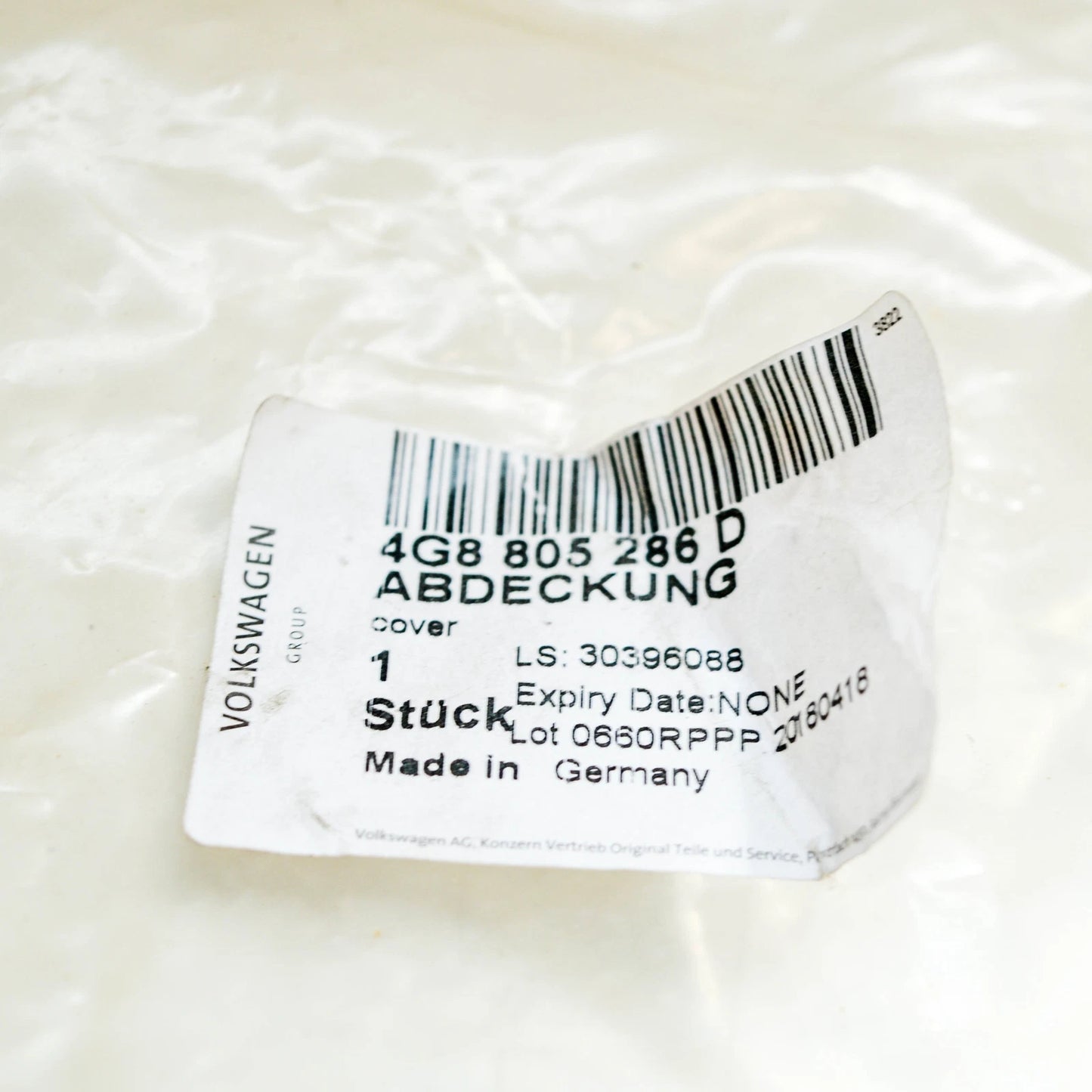 NEW AUDI A7 SPORTBACK 4GA RS7 COVER FOR HEADLAMPS RIGHT 4G8805286D ORIGINAL