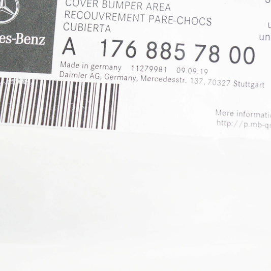 NEW MERCEDES-BENZ A W176 FRONT BUMPER RIGHT COVER A1768857800