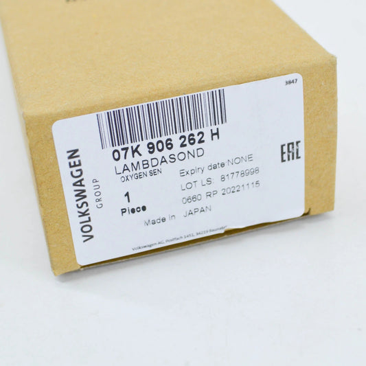 NEW AUDI A3 8Y BEHIND CATALYST LAMBDA PROBE BENCH 1 07K906262H ORIGINAL